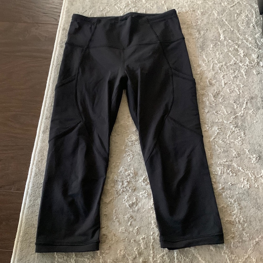 Lululemon Black Crop Leggings